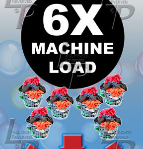 6x Laundromat Loads