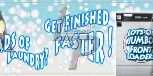 Loads of Laundry Get Finished Faster 2 models