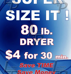 Super Size it 80 lb Dryer