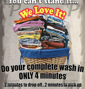 Wash, Dry Fold Basket 2min