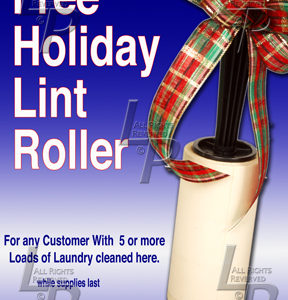 Free Holiday Lint Roller